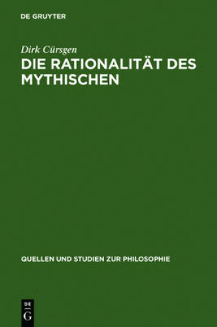 Cover of Die Rationalitat des Mythischen