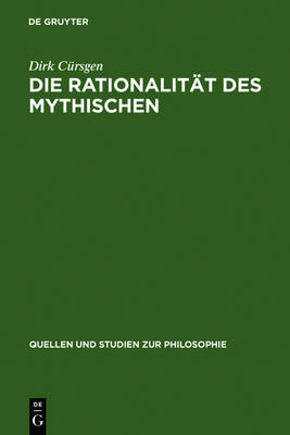 Book cover for Die Rationalitat des Mythischen