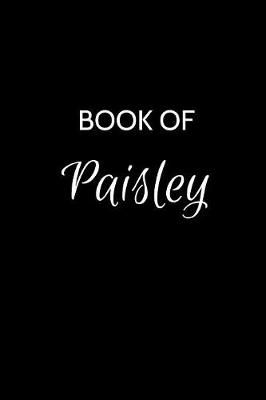 Book cover for Book of Paisley