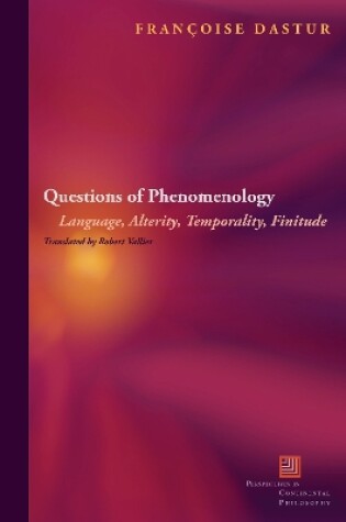 Cover of Questions of Phenomenology