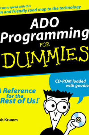 Cover of Ado Programming For Dummies