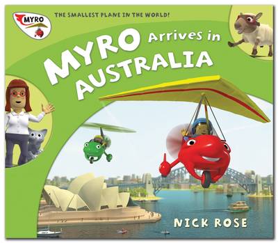 Book cover for Myro Arrives in Australia