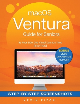 Book cover for macOS VENTURA Guide for Seniors