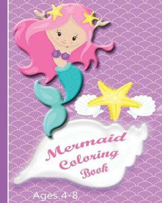 Book cover for Mermaid Coloring Book