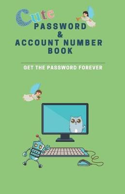 Book cover for Cute Password & Account Number Book