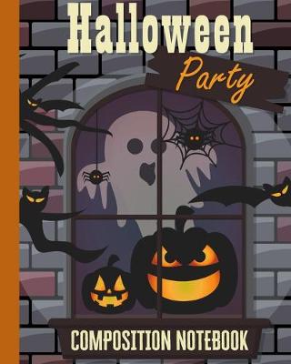 Book cover for Halloween Party Composition Notebook