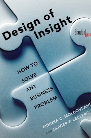 Cover of The Design of Insight