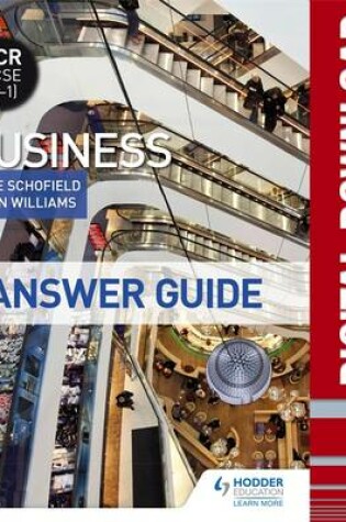 Cover of OCR GCSE (9-1) Business Answer Guide