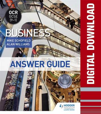 Book cover for OCR GCSE (9-1) Business Answer Guide