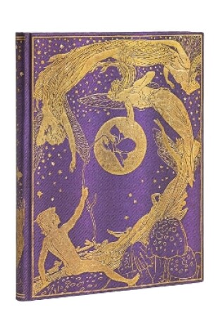 Cover of Violet Fairy Ultra Unlined Hardcover Journal (Elastic Band Closure)