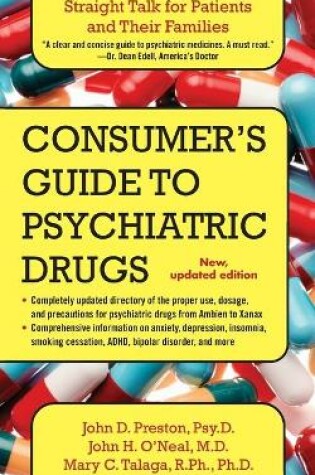 Cover of A Consumer's Guide to Psychiatric Drugs