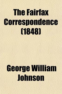 Book cover for The Fairfax Correspondence Volume 1