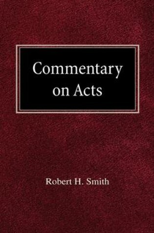 Cover of Commentary on Acts