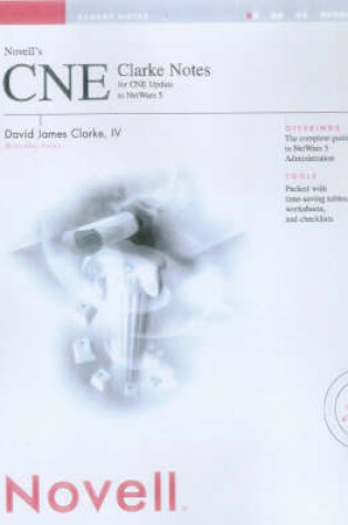 Cover of Novell's Cne Clarke Notes Update to Netware 5