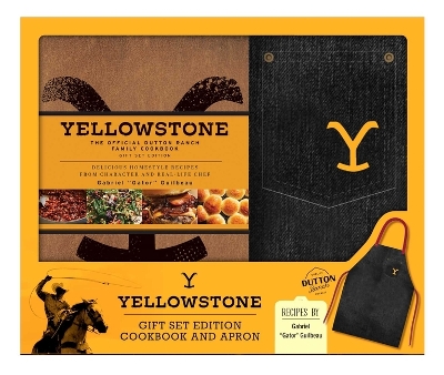 Book cover for Yellowstone: The Official Dutton Ranch Family Cookbook Gift Set