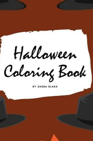 Cover of Halloween Coloring Book for Kids - Volume 2 (Large Hardcover Coloring Book for Children)