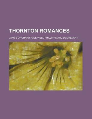 Book cover for Thornton Romances