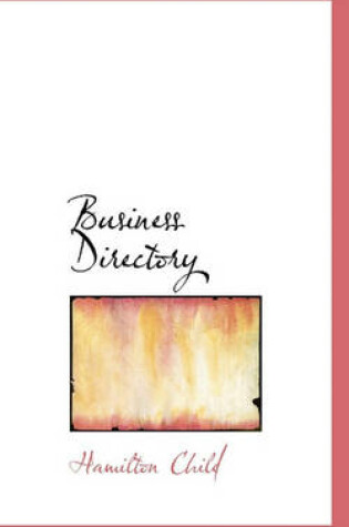 Cover of Business Directory