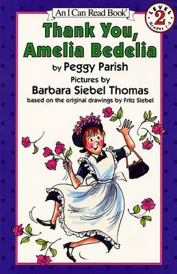 Book cover for Thank You, Amelia Bedelia Book and Tape