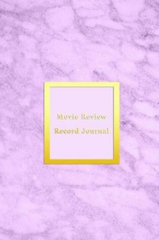 Cover of Movie Review Record Journal