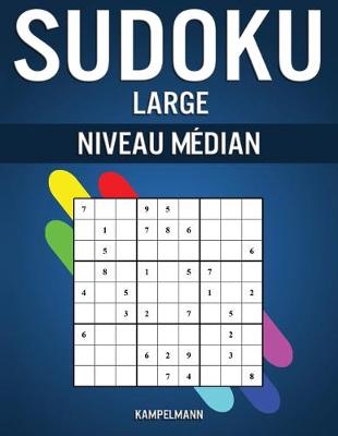 Book cover for Sudoku Large Niveau Médian