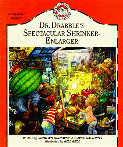 Book cover for Dr. Drabble's Spectacular Shrinker-Enlarger