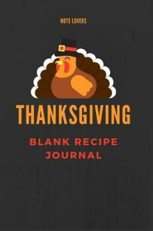 Cover of Thanksgiving Recipe Notebook
