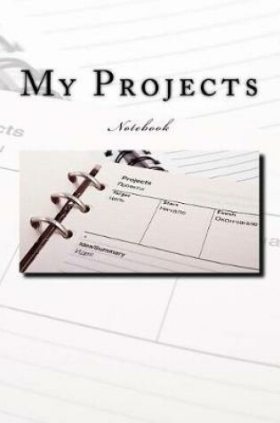 Cover of My Projects Notebook