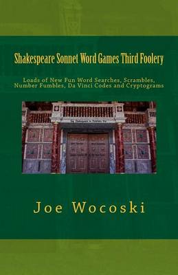 Book cover for Shakespeare Sonnet Word Games Third Foolery