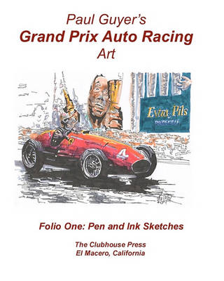 Book cover for Paul Guyer's Grand Prix Auto Racing Art