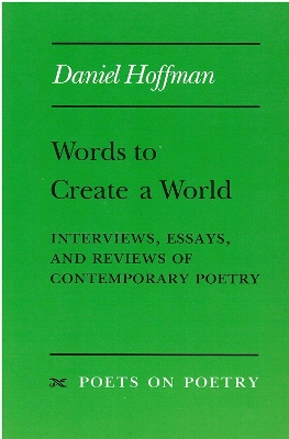 Book cover for Words to Create a World