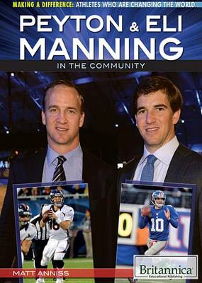 Cover of Peyton & Eli Manning in the Community