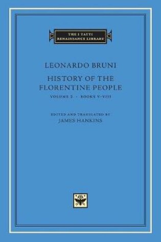 Cover of History of the Florentine People