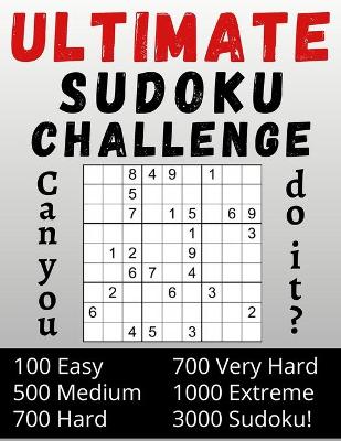 Book cover for Ultimate Sudoku Challenge Can you do It?