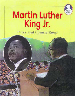 Book cover for Lives and Times Martin Luther King Paperback