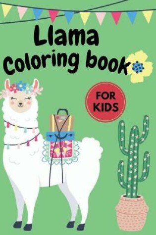 Cover of Llama Coloring book