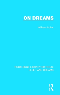 Book cover for On Dreams