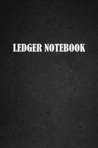 Cover of Ledger Notebook