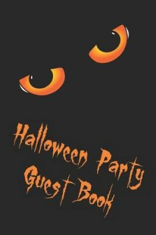 Cover of Halloween Party Guest Book