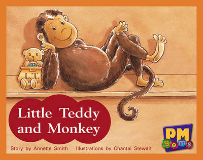 Book cover for Little Teddy and Monkey