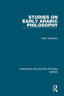 Cover of Studies on Early Arabic Philosophy