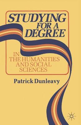 Book cover for Studying for a Degree