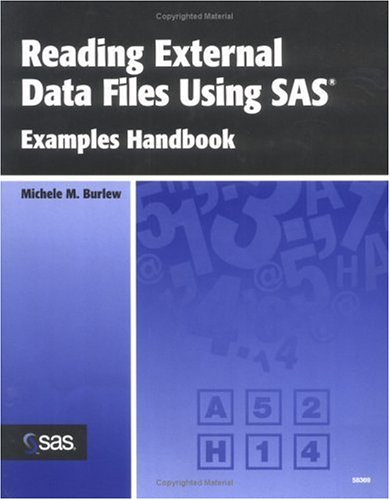 Book cover for Reading External Data Files Using SAS