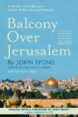 Cover of Balcony Over Jerusalem: a Middle East Memoir