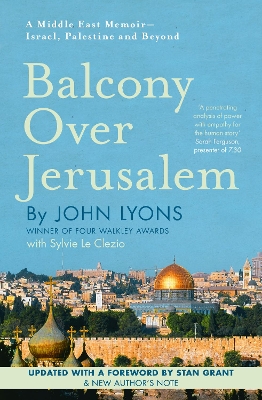 Book cover for Balcony Over Jerusalem: a Middle East Memoir