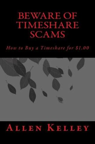 Cover of Beware of Timeshare Scams