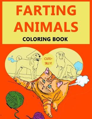 Book cover for Farting Animal Coloring Book