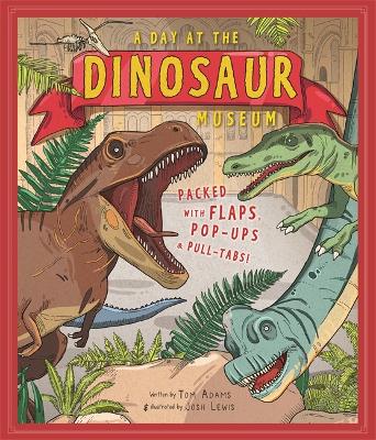 Book cover for A Day at the Dinosaur Museum