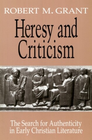 Cover of Heresy and Criticism