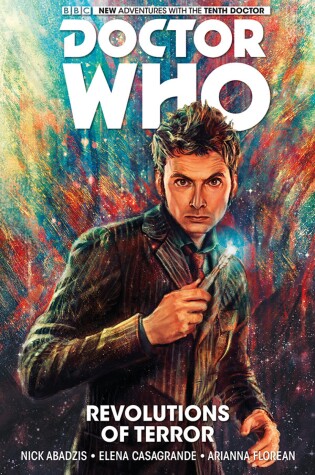 Cover of Doctor Who: The Tenth Doctor Volume 1 - Revolutions of Terror